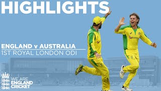 England v Australia Highlights  Billings Hits Maiden Ton In Tense Chase  1st Royal London ODI 2020 [upl. by Kelsy162]