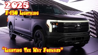 2025 Ford F150 Lightning Platinum Black Extended Range  2025 ford f150 lightning towing capacity [upl. by Combes]