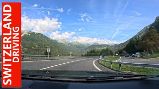 🇨🇭 Alpine Drive Nufenen to Mesocco on the A13 [upl. by Hurleigh]