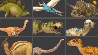 All the Dinosaurs of Isla Sorna [upl. by Bobker]