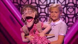 Darci Lynne ventríloqua mirim  Todas as apresentações  Americas Got Talent 2017 [upl. by Jen]