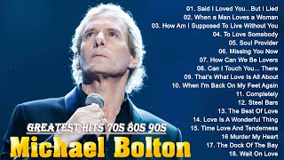 Best Songs Of Michael Bolton Nonstop Collection 🌻 [upl. by Yenffit987]