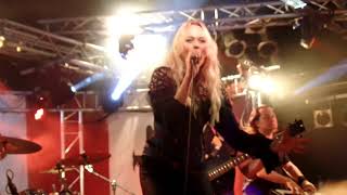 Amberian Dawn  quotLay All Your Love On MequotABBA Cover 081118 Rockfabrik Ludwigsburg [upl. by Rockie]