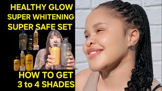 HEALTHY GLOW WHITENING SETSUPER EFFECTIVE WHITENING SET [upl. by Piderit605]