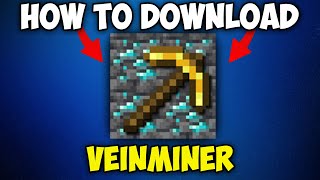 How to Download VeinMiner for Minecraft 121 [upl. by Svetlana]