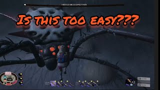 Grounded  Is this to easy Broodmother Kill  Upgrade Level 7 Mighty Antlion Sword [upl. by Wiatt]