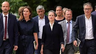 Adéfaut de Matignon Lucie Castets vatelle faire son entrée à l’Assemblée nationale [upl. by Dublin629]