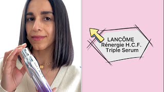 RÉNERGIE TRIPLE SERUM LAMCOME  opiniones [upl. by Avevoneg]