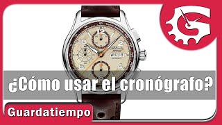 ¿Qué es un CRONÓGRAFO de RELOJ y CÓMO USARLO [upl. by Sass]