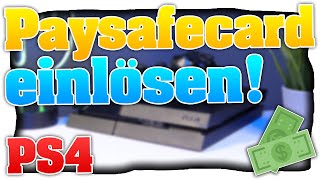 PS4 Paysafecard einlösen ohne Personalausweis PS4 Guthaben aufladen PSC Code einlösen ohne Ausweis [upl. by Okimuy133]