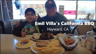 WHAT TO EAT l Trying Emil Villas California BBQ Restaurant  Hayward CA [upl. by Rilda873]