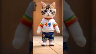 Cat Lover Dance  Cute kitten catlovecats cats catvideos kittenscatlover princesscat kitten [upl. by Bartie187]