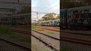 Kozhikod  Thiruvananthapuram Janshatabdi express skipping Edappally station indianrailway [upl. by Dash623]