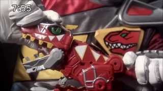 Power Rangers Dino Charge Zyuden Sentai Kyoryuger Toys Commercial CM [upl. by Eylatan]