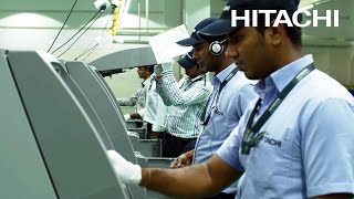 Hitachi Terminal Solutions facility in Bangalore  Hitachi [upl. by Dibru]