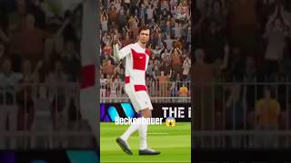 Beckenbauer dengerous shot😱efootball pes [upl. by Burnley379]