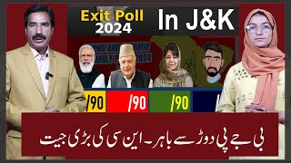 Exit Poll JampK  BJP OUT [upl. by Nagram104]