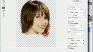 Photoshop CS5 Tutorial The Extract Command Adobe Training Lesson 710 [upl. by Rodnas]