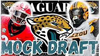 Jacksonville Jaguars 2024 NFL Mock Draft  POST FREE AGENCY [upl. by Adnuhsar]