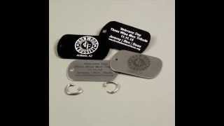 Veterans Day Idea Dog Tags [upl. by Efram]