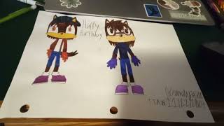 Happy Birthday rickkyoto3444 AKA ScourgeTheHedgehogYT and TVariaSailorPeace [upl. by Wiley750]