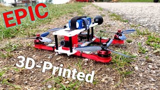 How to build a 3D PRINTED FPV RACE DRONE Peon230 [upl. by Eaneg]