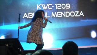 Abigail Mendoza  Karaoke World Championships  Top 5 Female [upl. by Lerak]