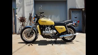 1976 Honda GL1000 Goldwing [upl. by Brandise991]