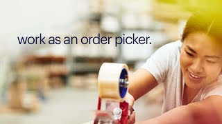 what is it like to work as an order picker  Randstad USA [upl. by Ahsiekat]