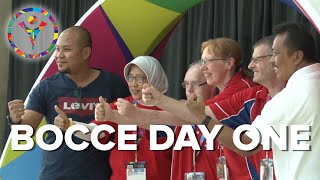 Bocce Ball Highlights  2015 Special Olympics World Games [upl. by Atileda828]