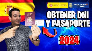 Obtener CITA DNI Y PASAPORTE ESPAÑOL por primera vez 💻 Paso a paso 2024 [upl. by Anoiuq]