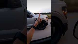 Camheaders 48 silverado vs stock 10 speed f150 [upl. by Ainesey785]