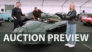 Exclusive Inside Access Historics Auctioneers Windsor Classic Car Sale with Vicki ButlerHenderson [upl. by Alleoj]