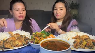 Chicken roastरोस्टमा मिठो झोलऊसिनेको आलु थिचेर बनाएको पिरो अमीलो अचार nepali Mukbang [upl. by Ahab]