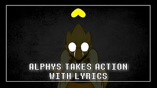 Alphys Takes Action With Lyrics  Undertale REMASTERED [upl. by Enyaz]