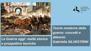 Gabriella Silvestrini Teorie moderne della guerra concetti e dilemmi [upl. by Aelrac]