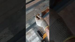 Lock installation welding [upl. by Atinehc]