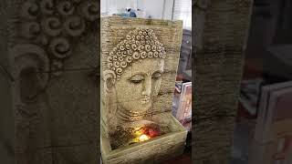 Polyresin Tabletop Buddha Fountain [upl. by Naejeillib654]