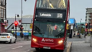 LJ61 CHKArriva London 61Reg ADL Enviro400 [upl. by Ynittirb]