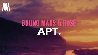 ROSÉ amp Bruno Mars  APT LetraLyrics [upl. by Ibot155]