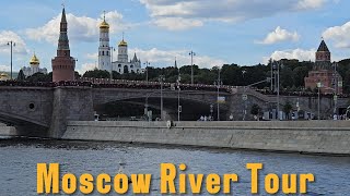 Russian Americans Travel to Russia Moscow River Tour [upl. by Ahcsas]