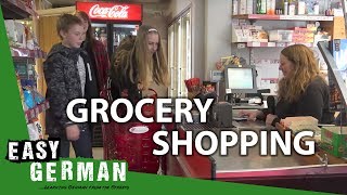 Grocery shopping in German  Super Easy German 33 [upl. by Hcnarb376]