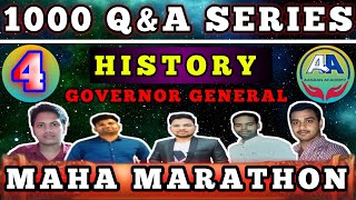 CLASS 4  HISTORY  GOVERNOR GENERAL  1000 Q AND A SERIES  OSSC  OSSSC [upl. by Larry]