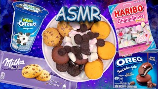 Filling Platter ASMR  HARIBO  Milka Oreo  Cookies  Orion Fresh Pie [upl. by Tessa]