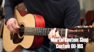 Martin Custom Shop OO16S 【Blue GuitarsToyama】 [upl. by Ebba226]