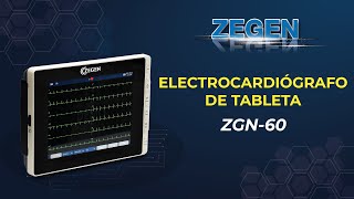 Electrocardiógrafo Portátil ZGN60 [upl. by Ohl49]