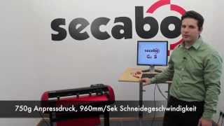 Secabo S60 Schneideplotter mit Servomotoren [upl. by Vorster]