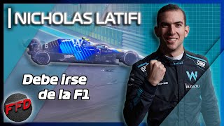 Nicholas Latifi EL GRAN PROBLEMA DE WILLIAMS  F1FD  ¿Debe irse de la F1 [upl. by Acilgna]