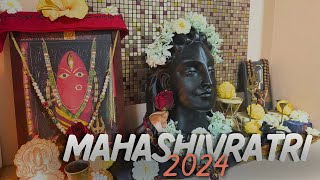 Mahashivratri 2024 puja and sadhana at home with my pratisthit Shivlingams 🕉️ shivabhakti [upl. by Akessej]