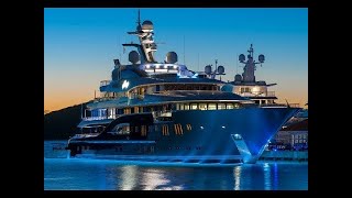 200000000 CELEBRITY ULTRA LUXURY SUPERYACHT quotSOLANDGEquot [upl. by Atnaloj]